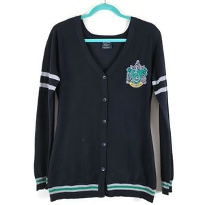 Harry Potter Slytherin black sweater size M